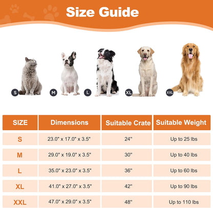 Deluxe Washable Dog Bed for Large Dogs