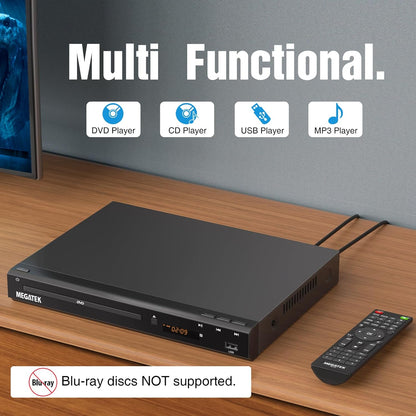 Region-Free HDMI DVD Player for TV