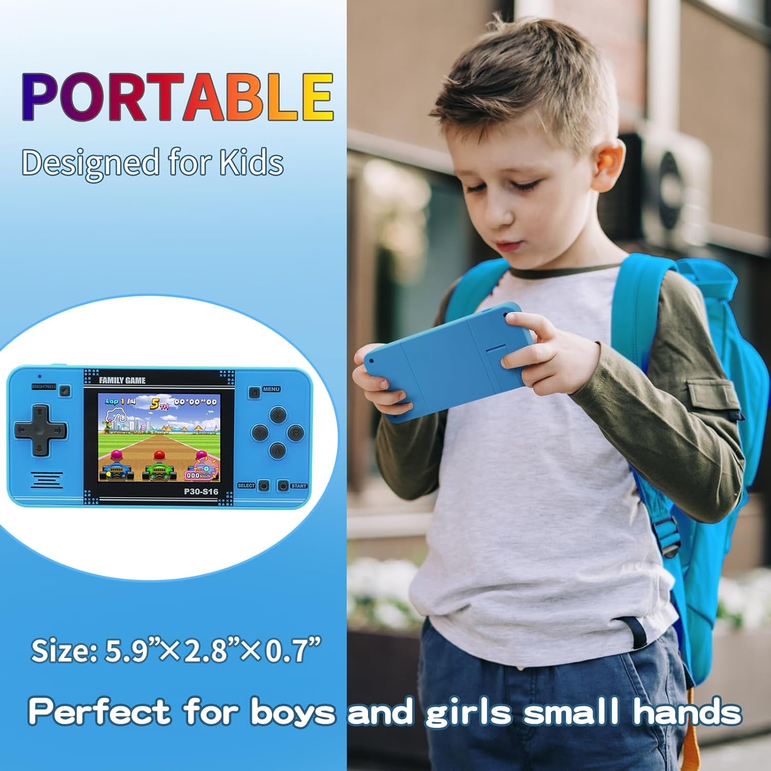 Handheld Game for Kids -Preloaded 220