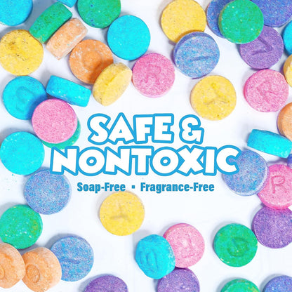 ® Bath Color Fizzies, 150 Count Nontoxic