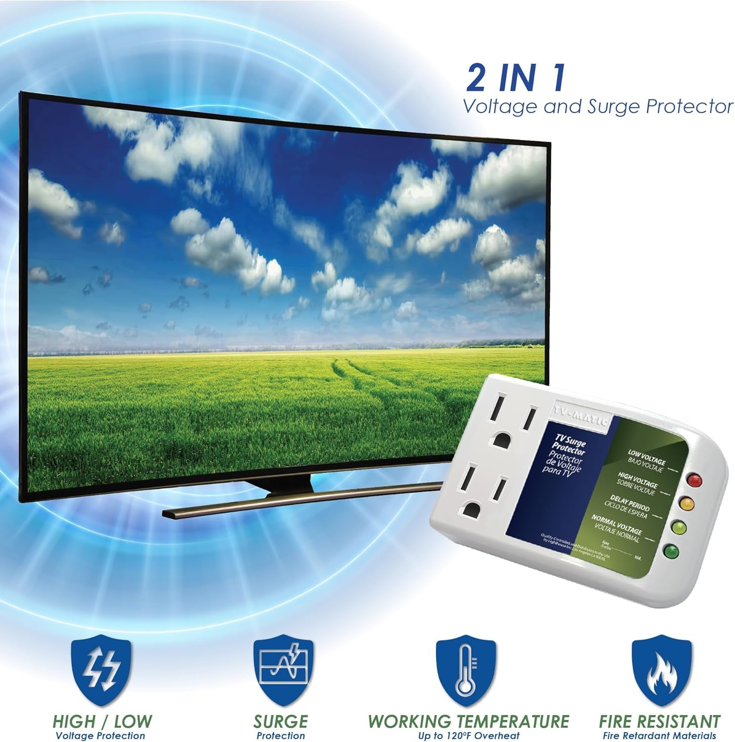 Electronic Voltage & Surge Protector