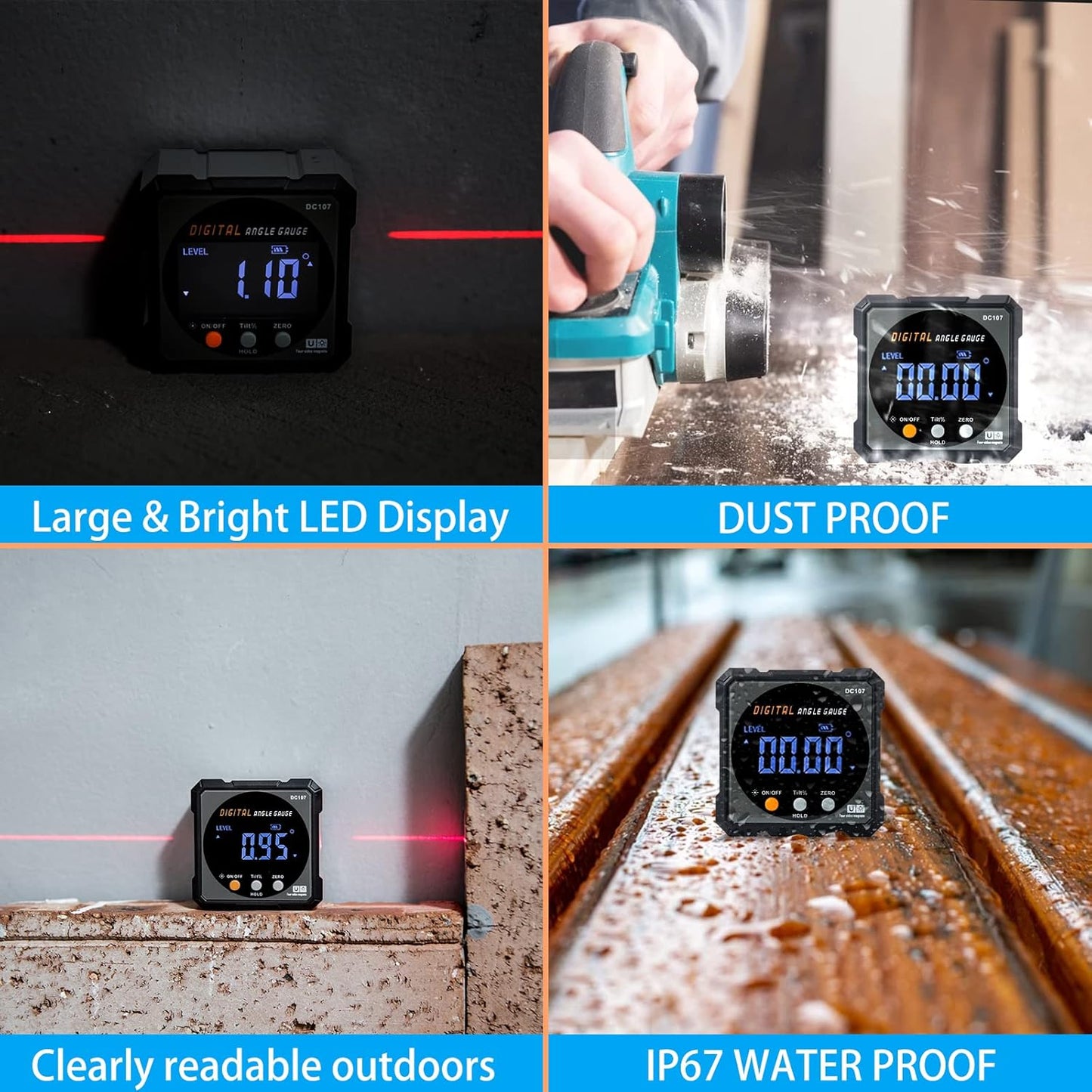 Digital Angle Finder  Electronic Laser