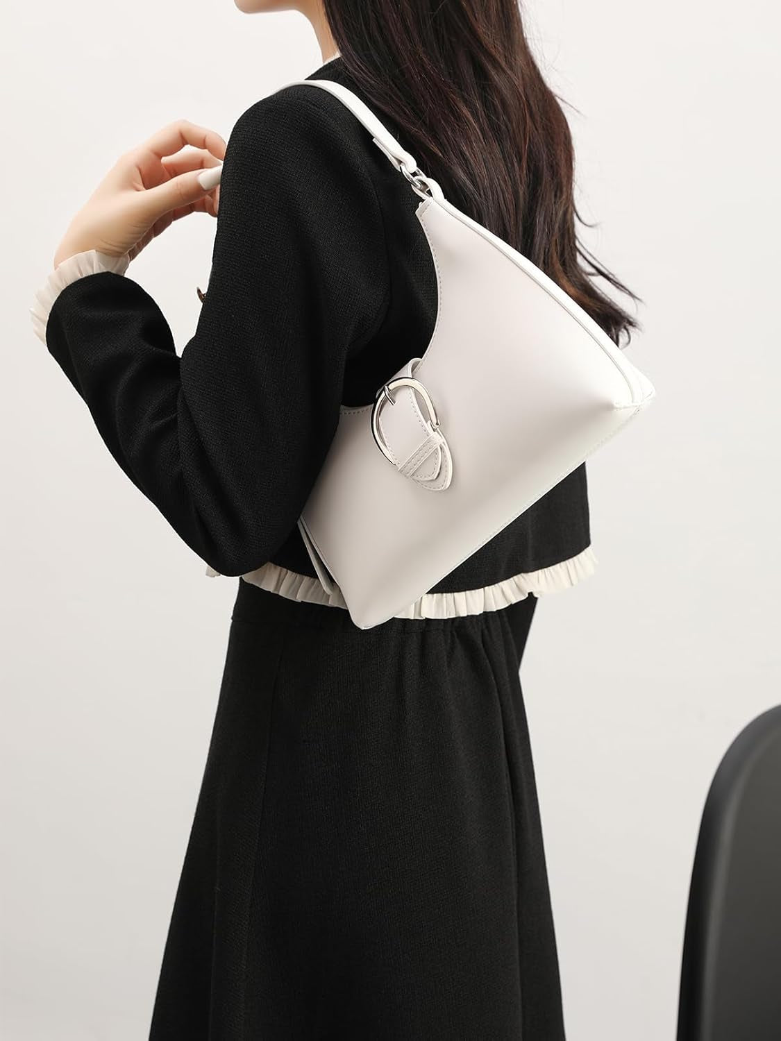 Shoulder Bag for Women Retro Vegan 