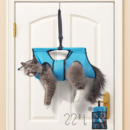 Pet Grooming Hammock for 5-11 Lbs Pets