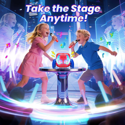 Karaoke Machine for Kids Red & Blue 