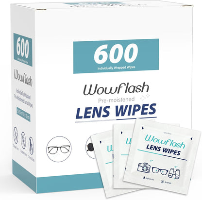 600 Count Lens Wipes for Eyeglasses