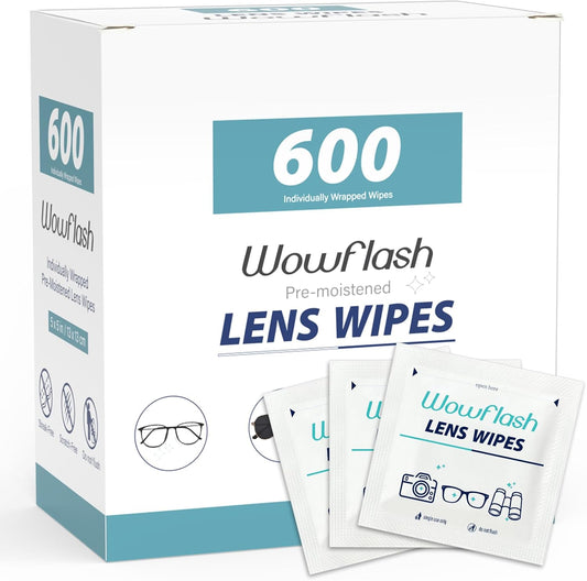 600 Count Lens Wipes for Eyeglasses