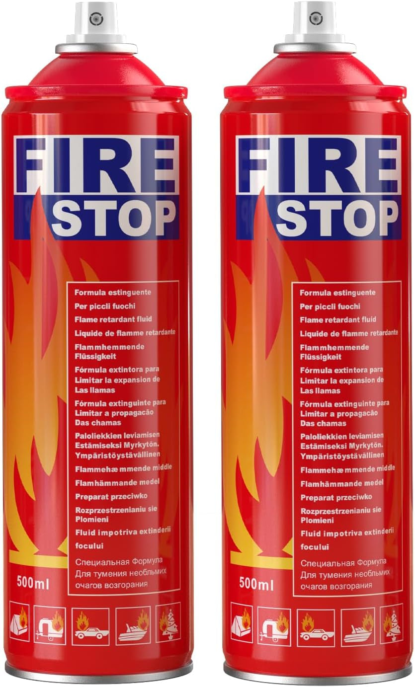 Fire Extinguisher 2-Pack with Mounting