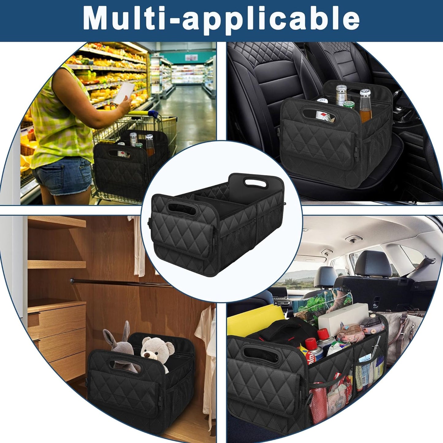 Car Trunk Organizer for SUV Car 