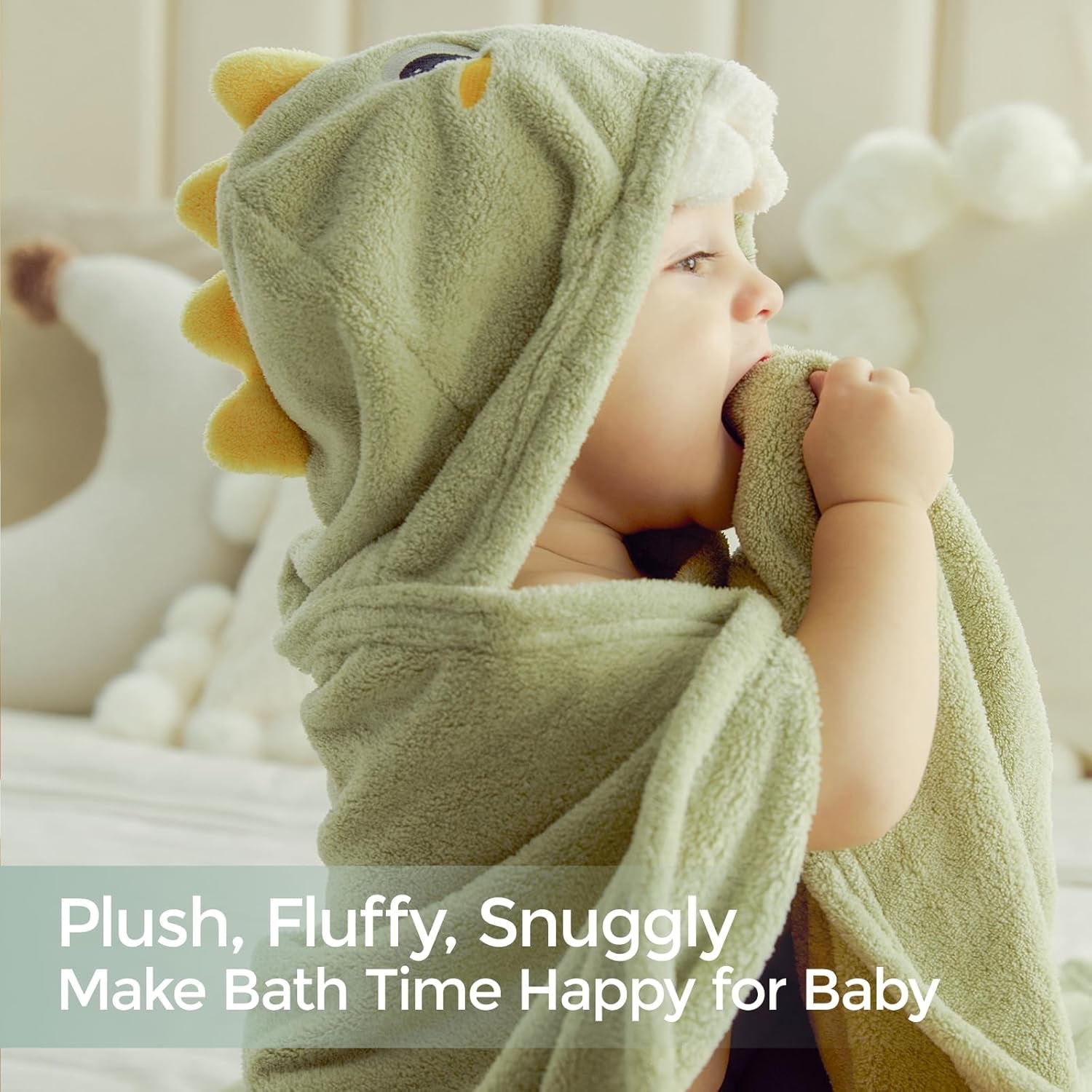 Baby Bath Towels with Visualize Health