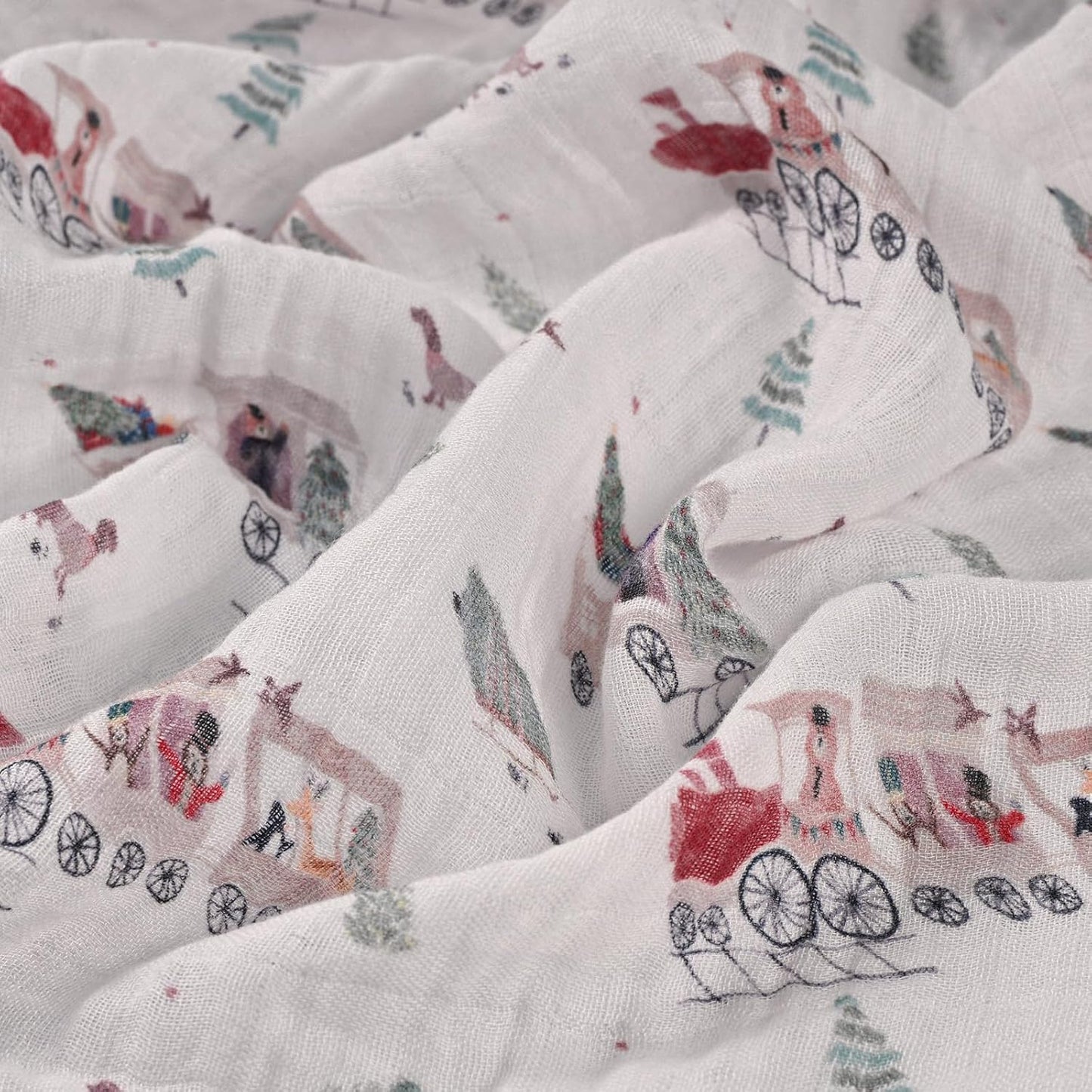 Receiving Blanket Boy Cotton Muslin 