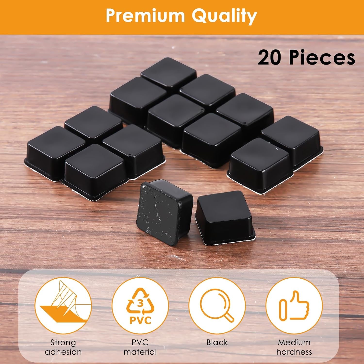 Rubber Feet for Electronics 40PCS Tall 