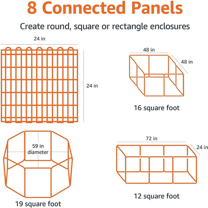 Basics Foldable Octagonal Metal Exercise