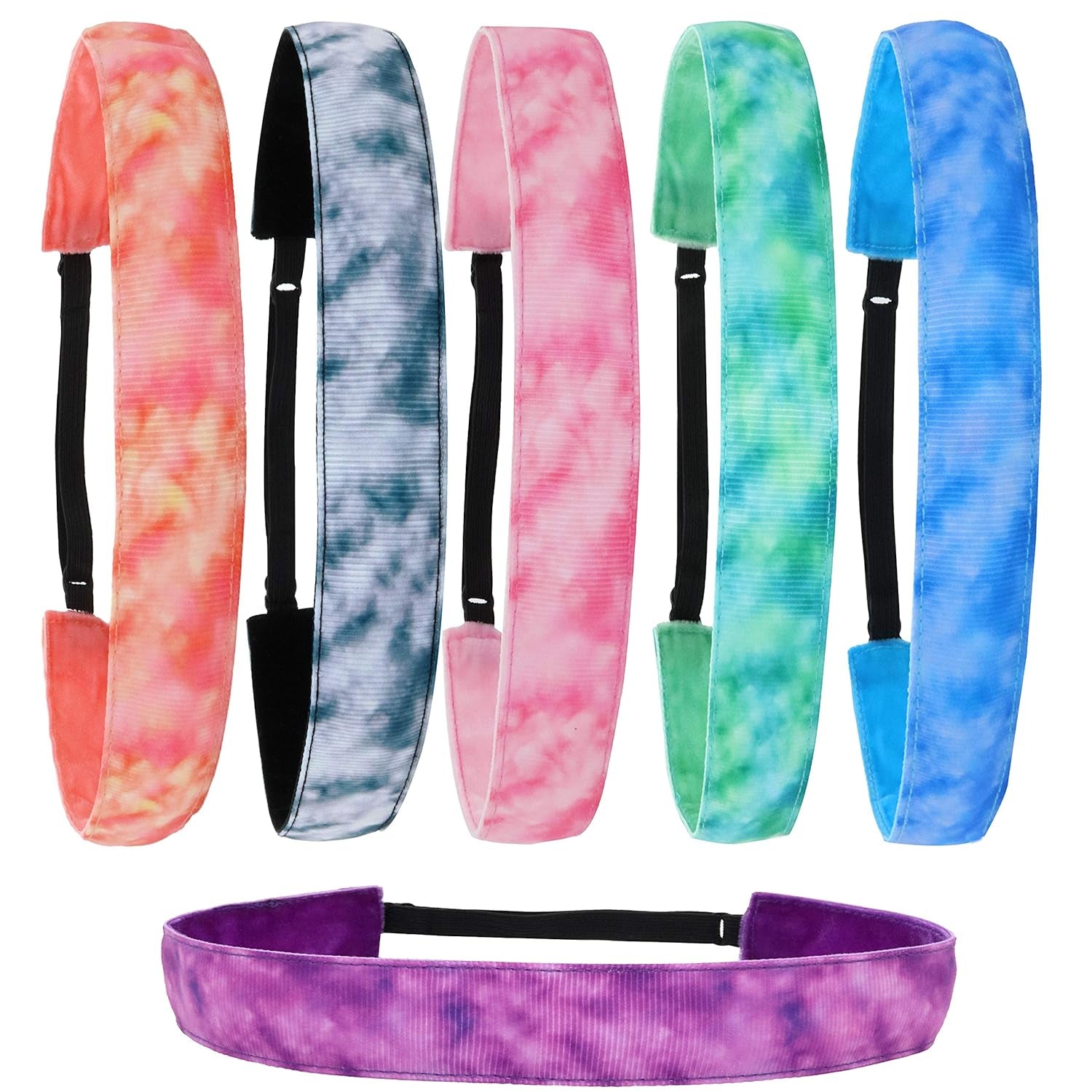 Headbands for Girls - 6 Adjustable