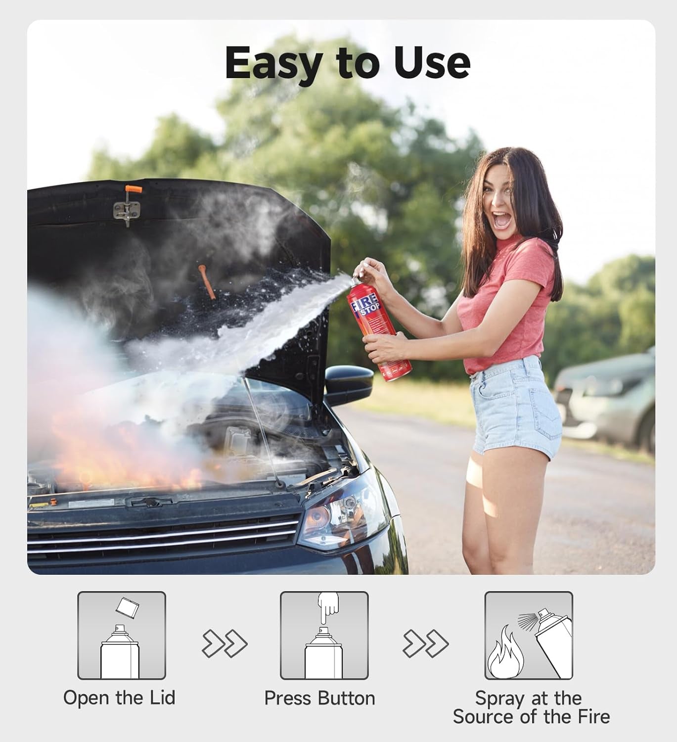 Fire Extinguisher 2-Pack with Mounting