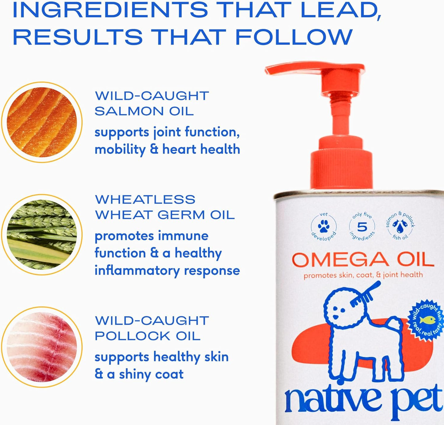 Omega 3 Fish Oil for Dogs & Cats – Wild