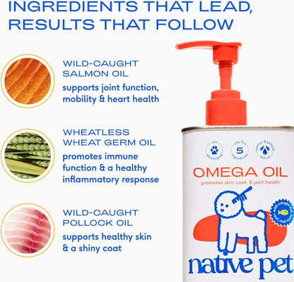 Omega 3 Fish Oil for Dogs & Cats – Wild