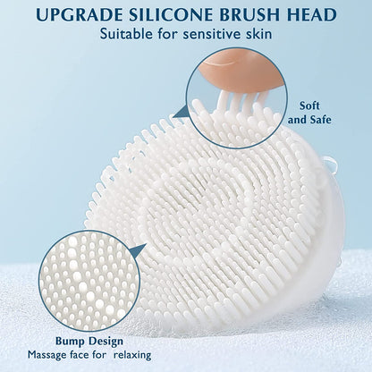 Facial Cleansing Brush Silicone Face 