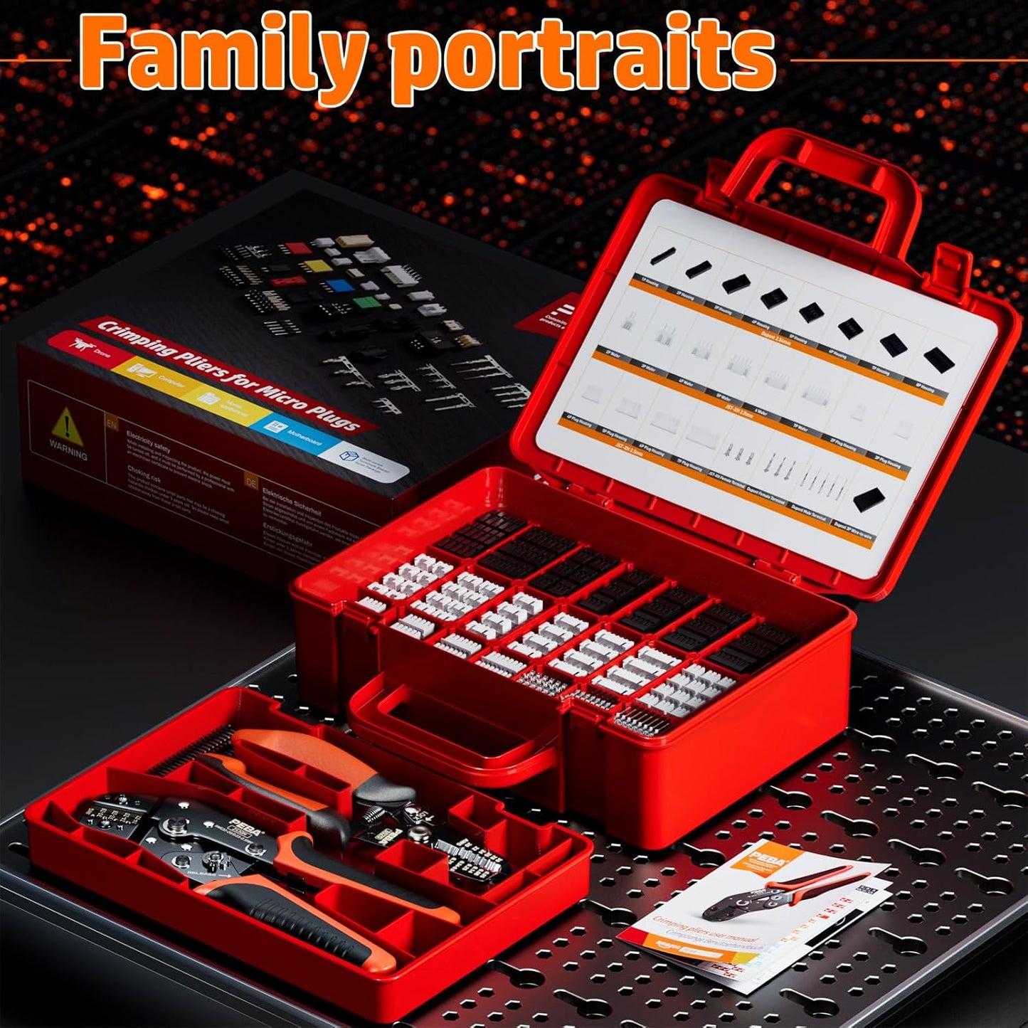 Crimping Tool and Dupont Connector Kit