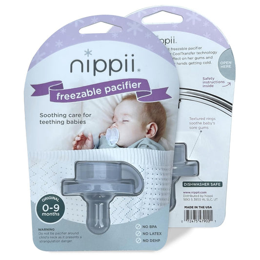 Freezable Pacifier for Baby Teething