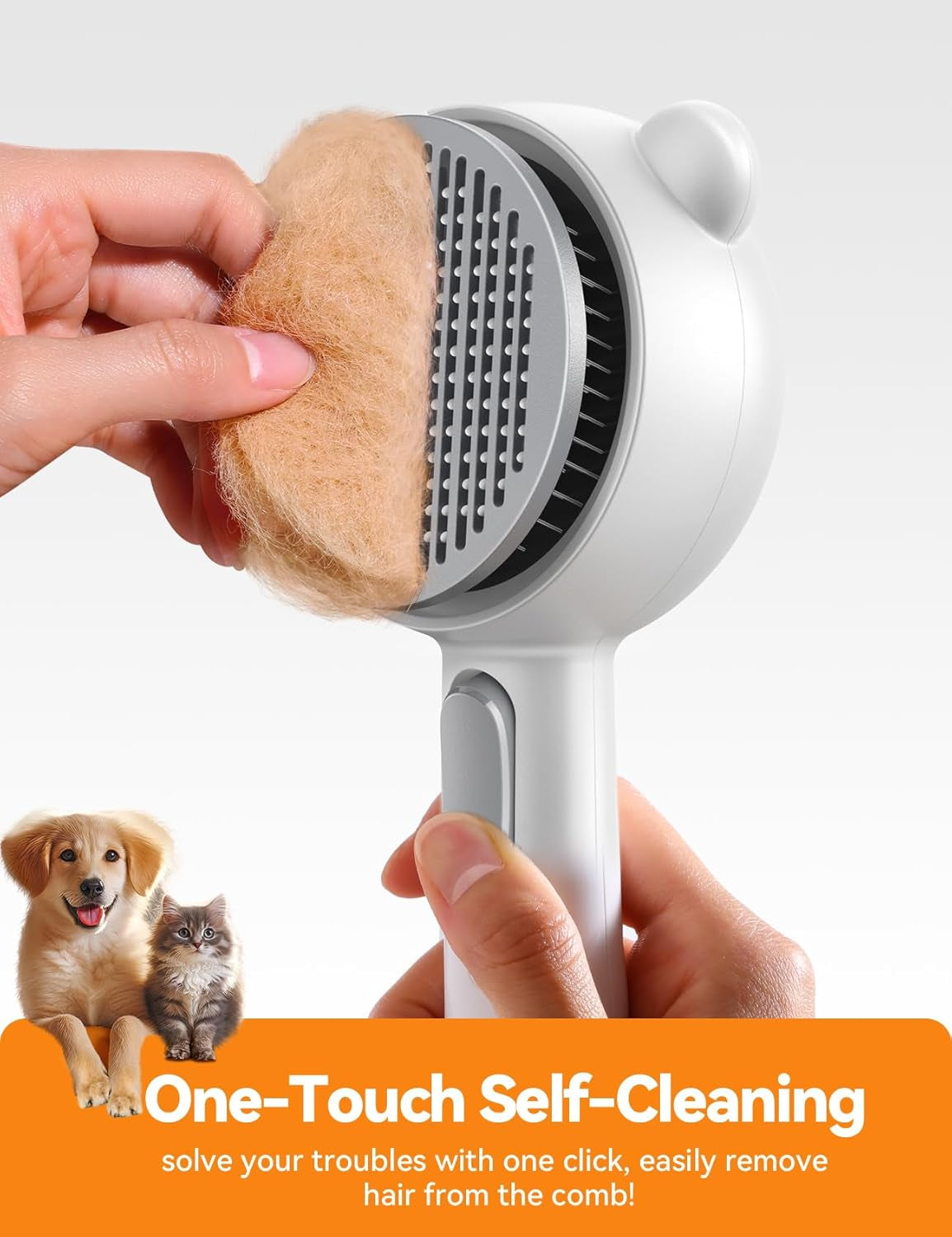 Cat Steam Brush, Brushes for Indoor Cats