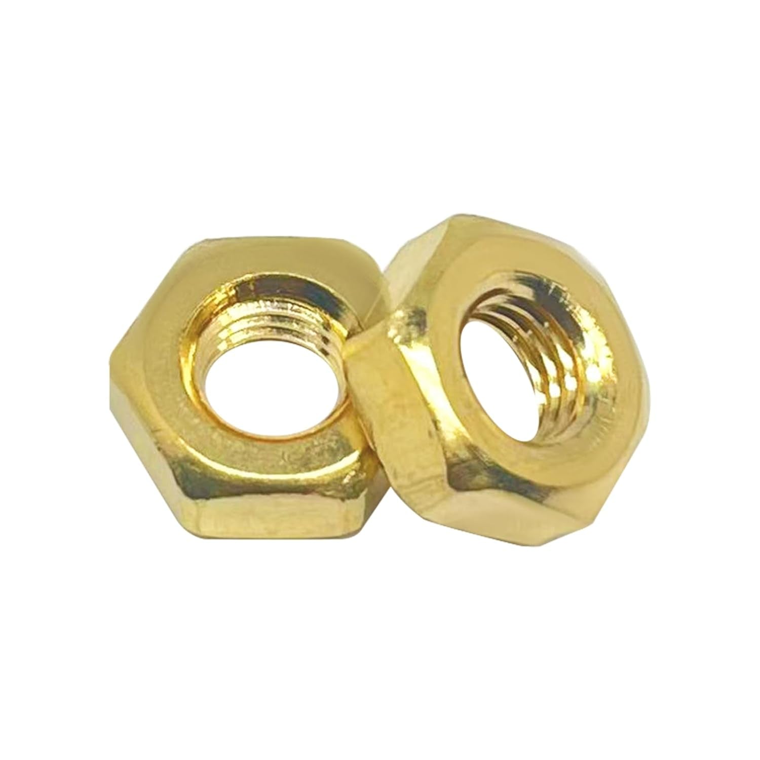 10 Pcs M8-1.25Mm Brass Hex Nut,Metric