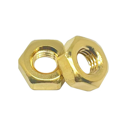 10 Pcs M8-1.25Mm Brass Hex Nut,Metric