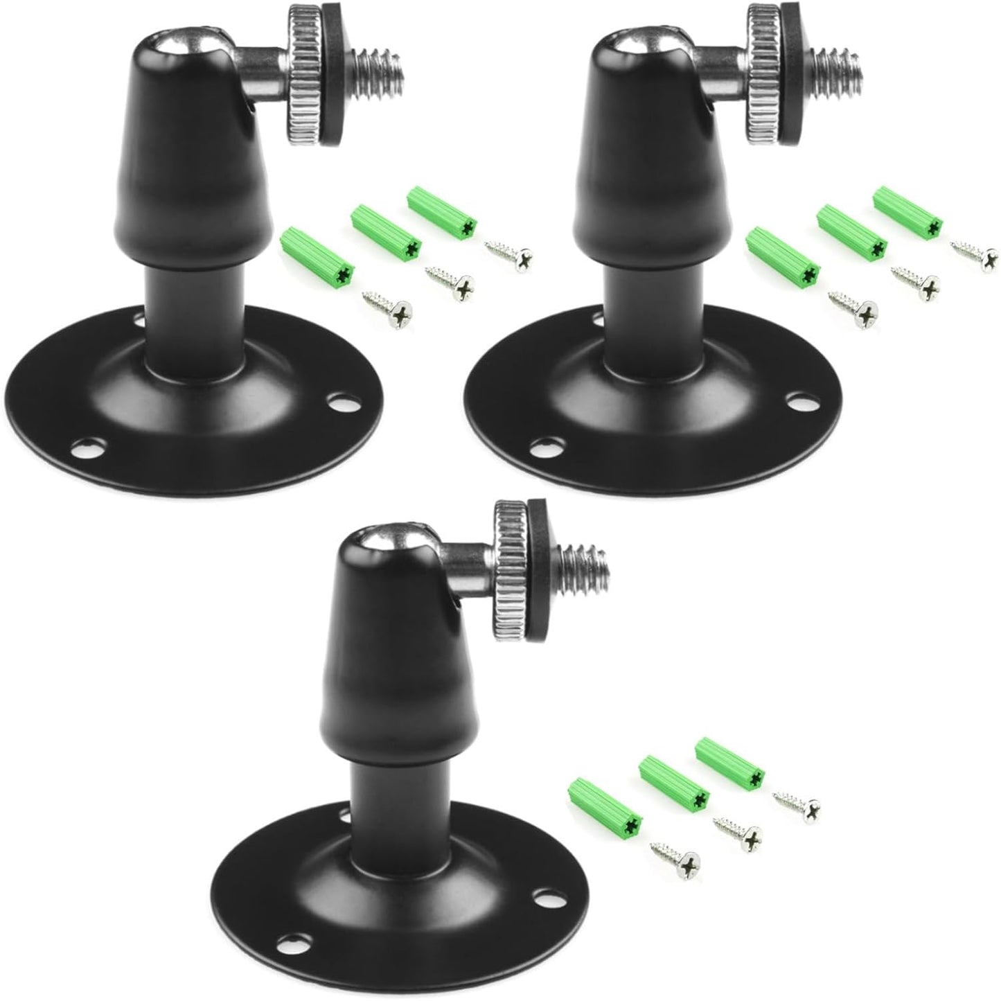 Security Wall Mount 5 Pcs Metal Outdoor 