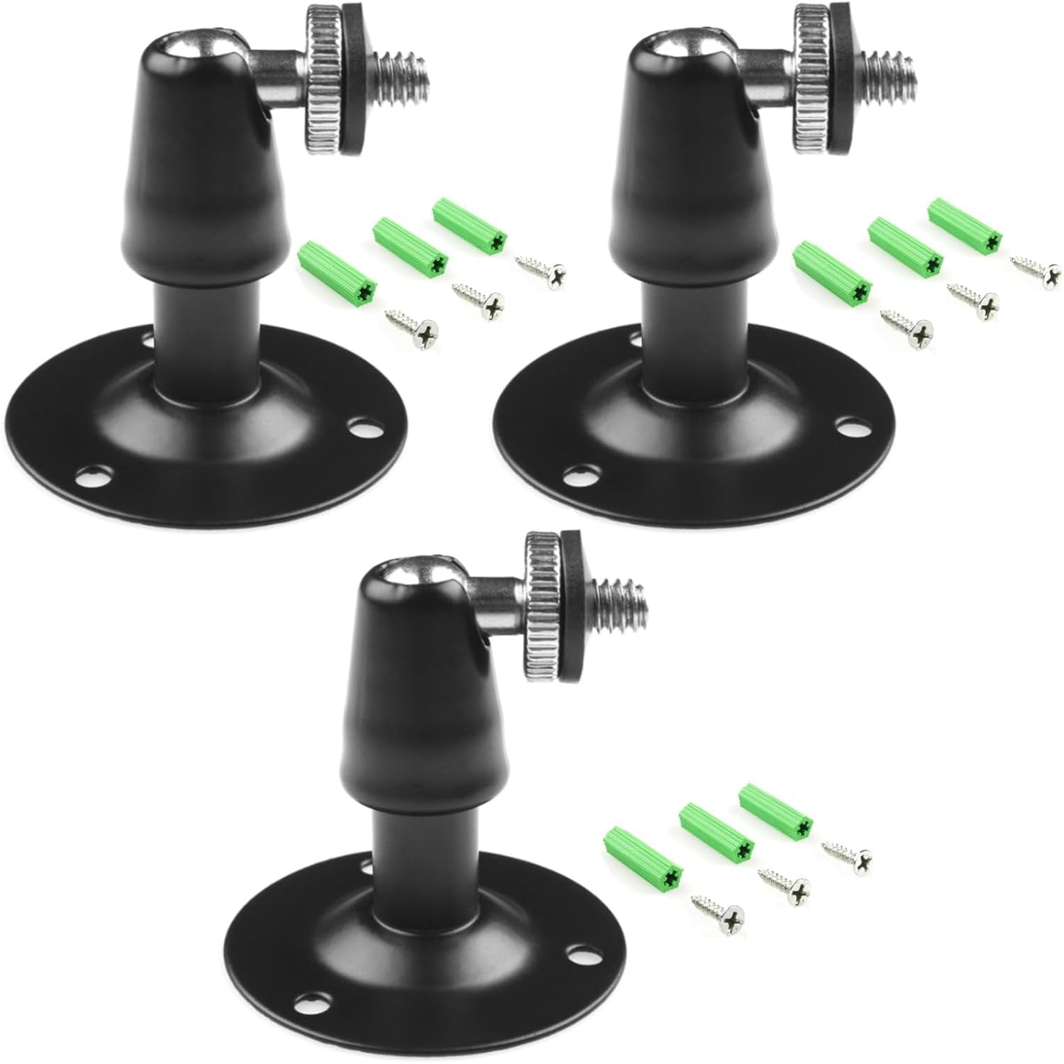 Security Wall Mount 5 Pcs Metal Outdoor 