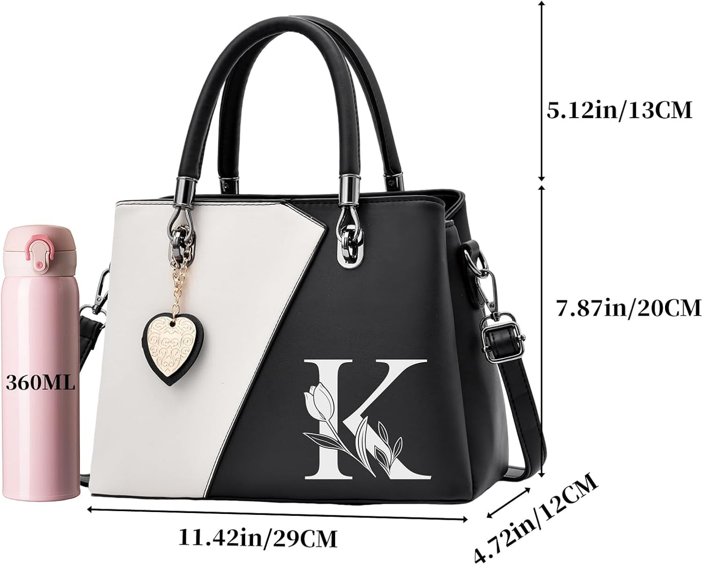 Women PU Leather Purses and Handbags 