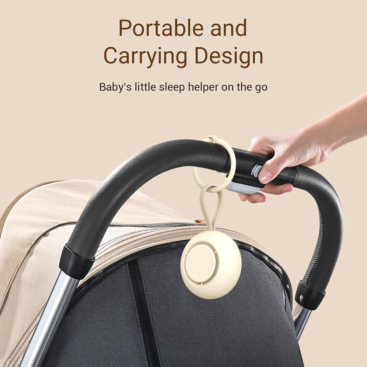 Portable Baby Sound Machine [White Noise