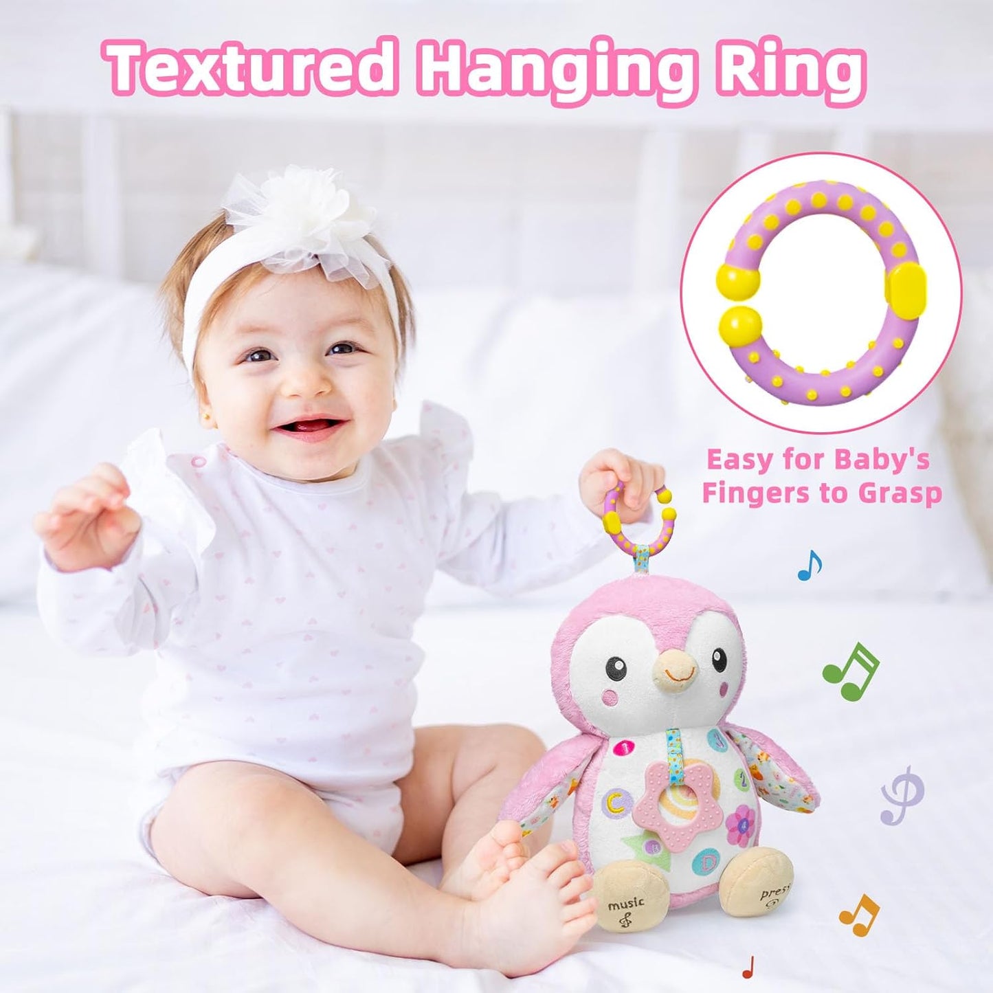 Baby Toys 0-6 Months,Musical Plush