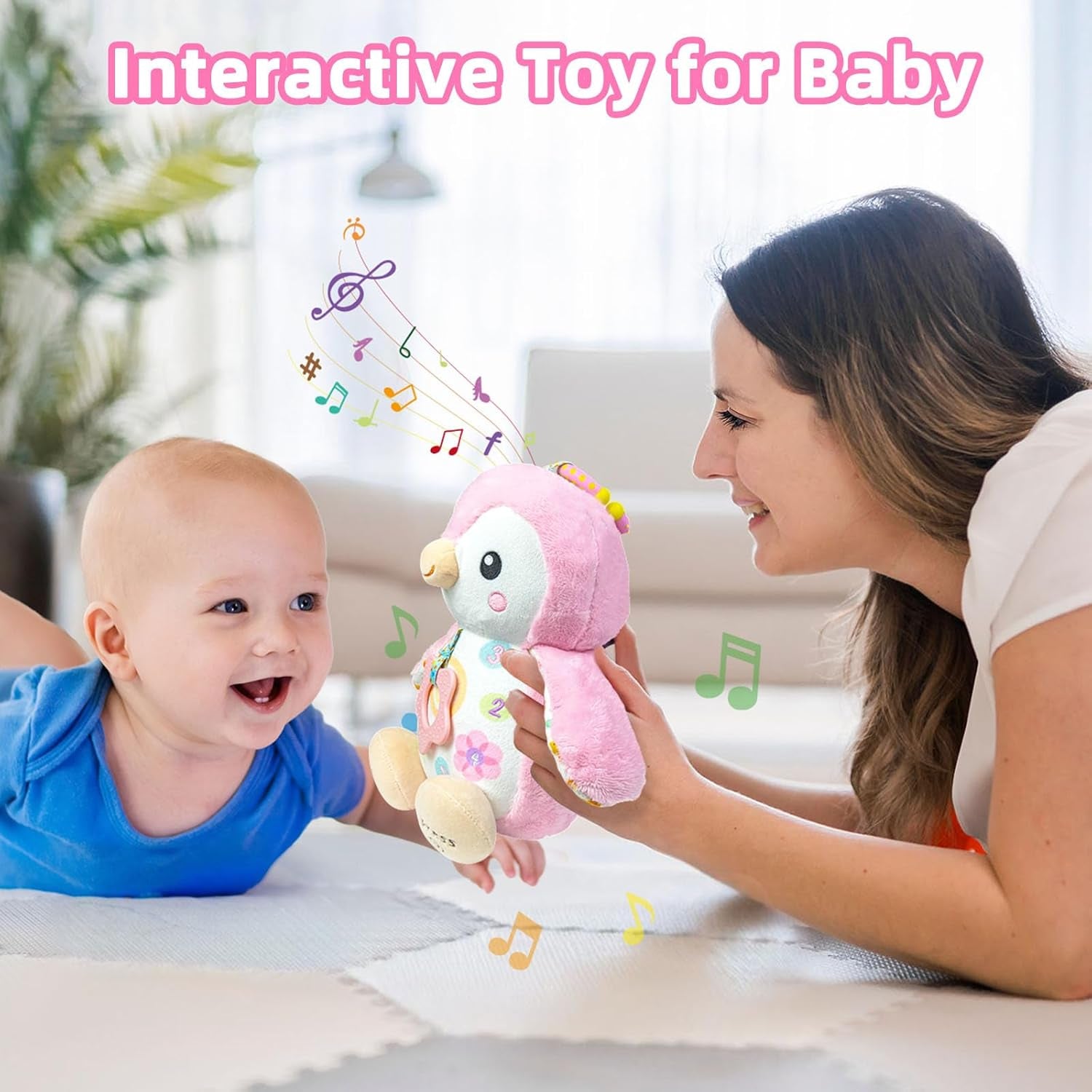 Baby Toys 0-6 Months,Musical Plush