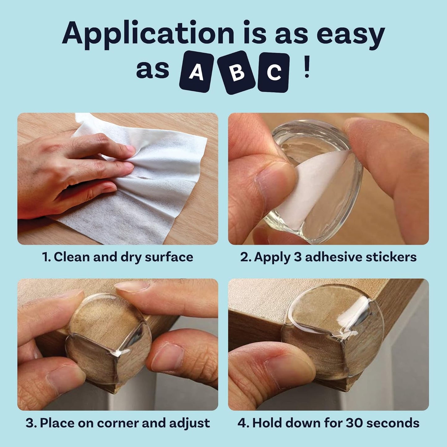 Baby Proofing Corner Protectors Guards 
