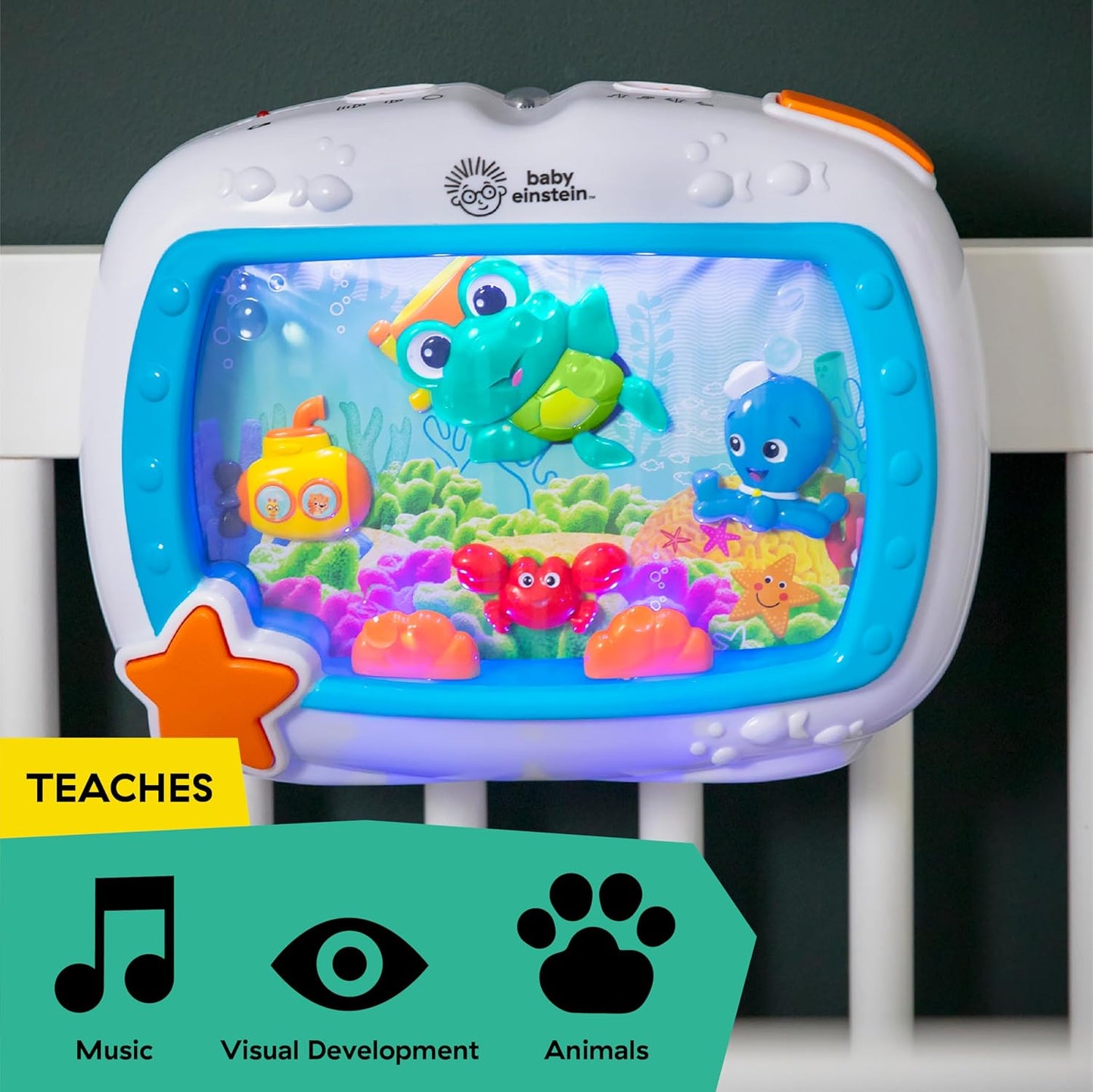 Sea Dreams Soother Musical Crib Toy