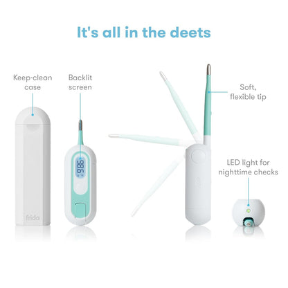 3-In-1 Rectal,Underarm &Oral Thermometer