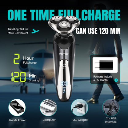 Electric Razor for Men - Rechargeable