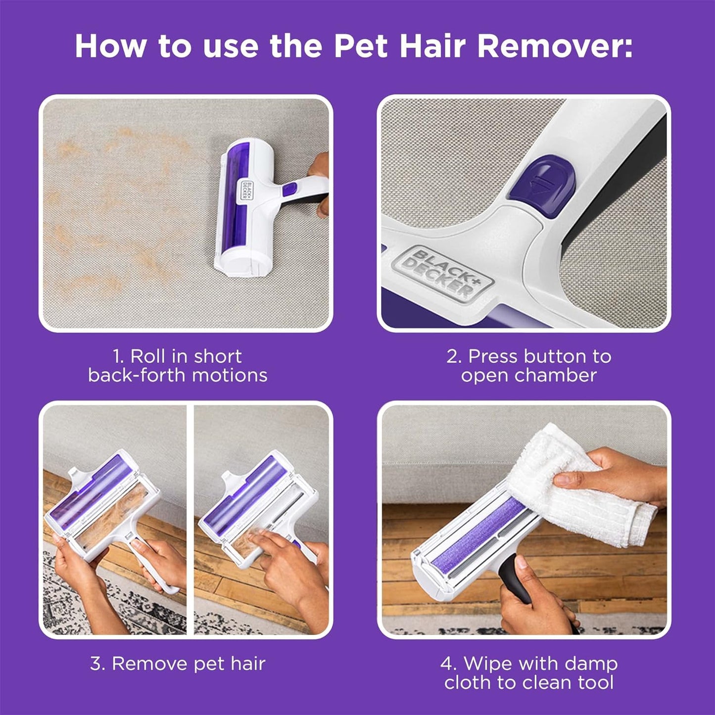 Pet Hair Remover, Roller, Remove Dog