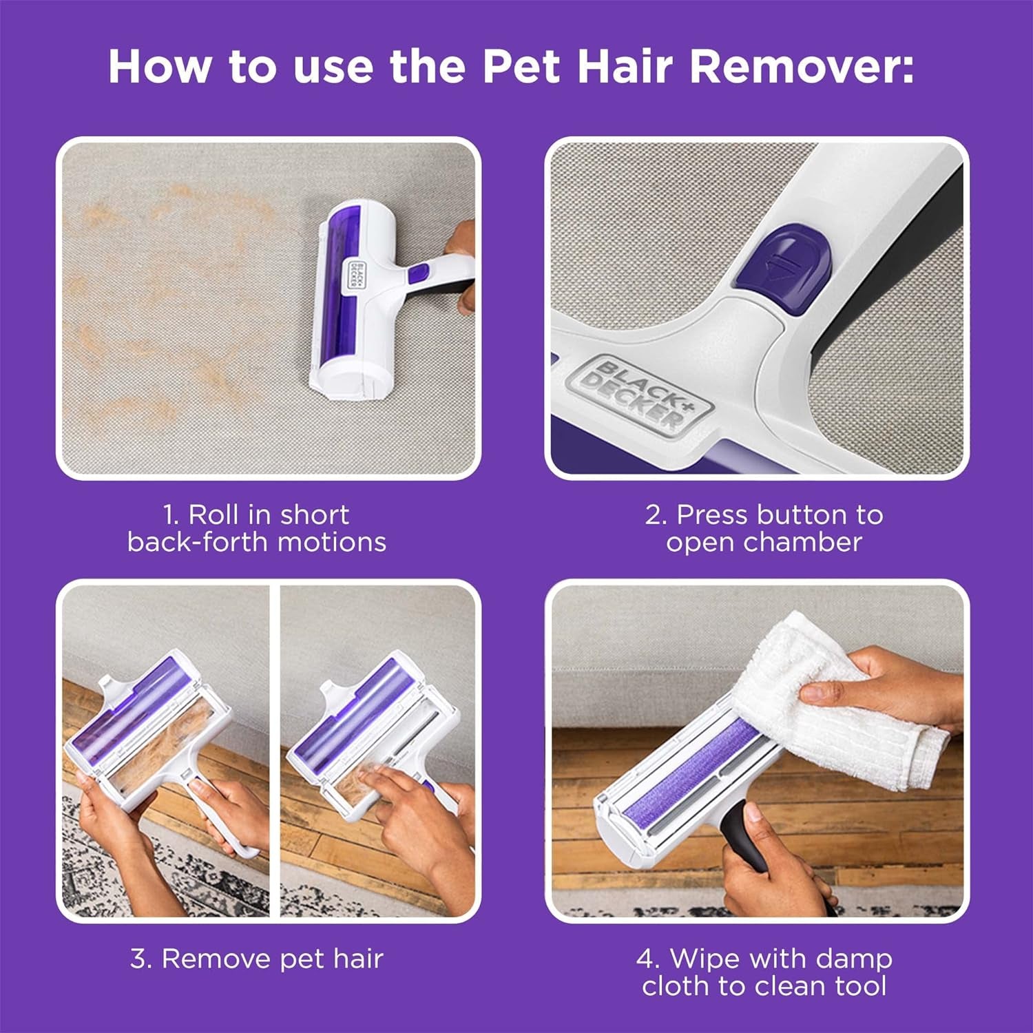 Pet Hair Remover, Roller, Remove Dog