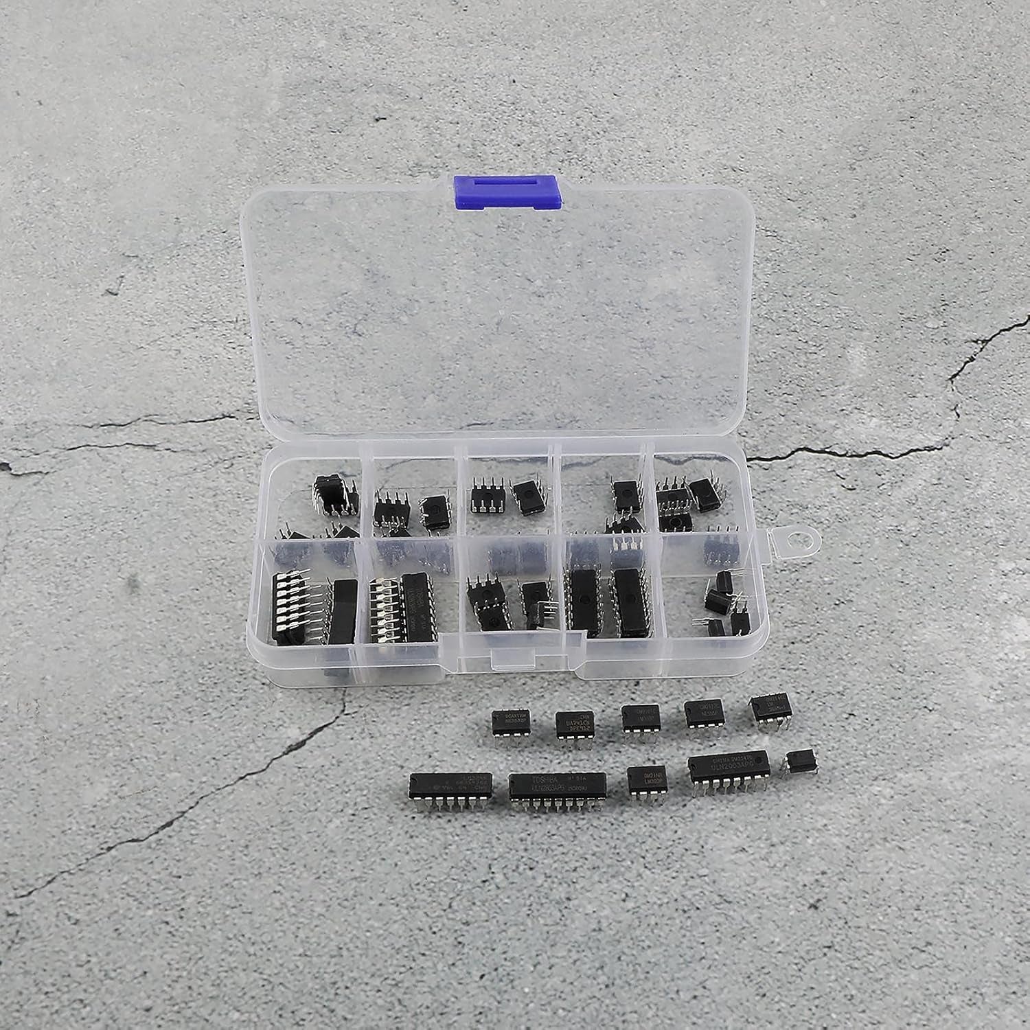 50Pcs 10 Types Integrated Circuit Chip