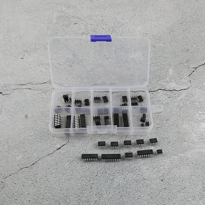50Pcs 10 Types Integrated Circuit Chip