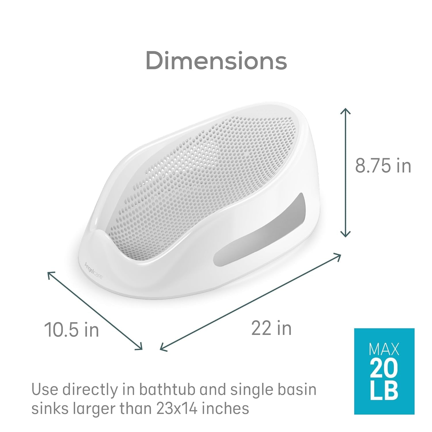 Baby Bath Support (Gray) ideal for Babie