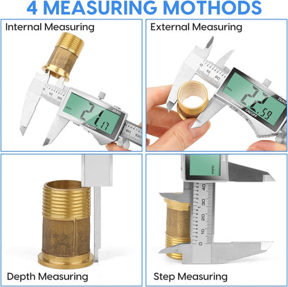 Digital Caliper, 6 Inch Caliper Tool