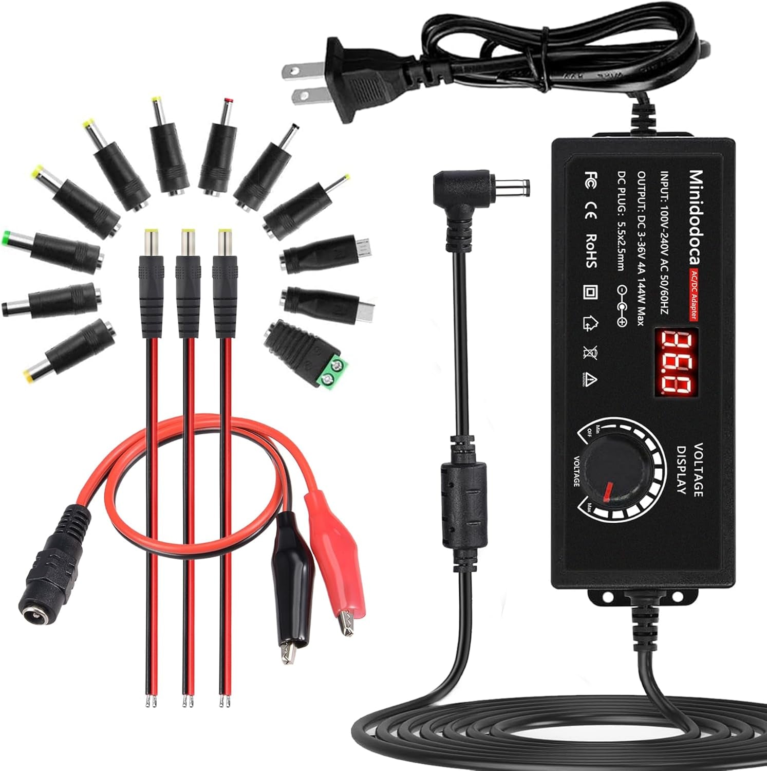 144W Power Supply Adjustable DC 3V ~