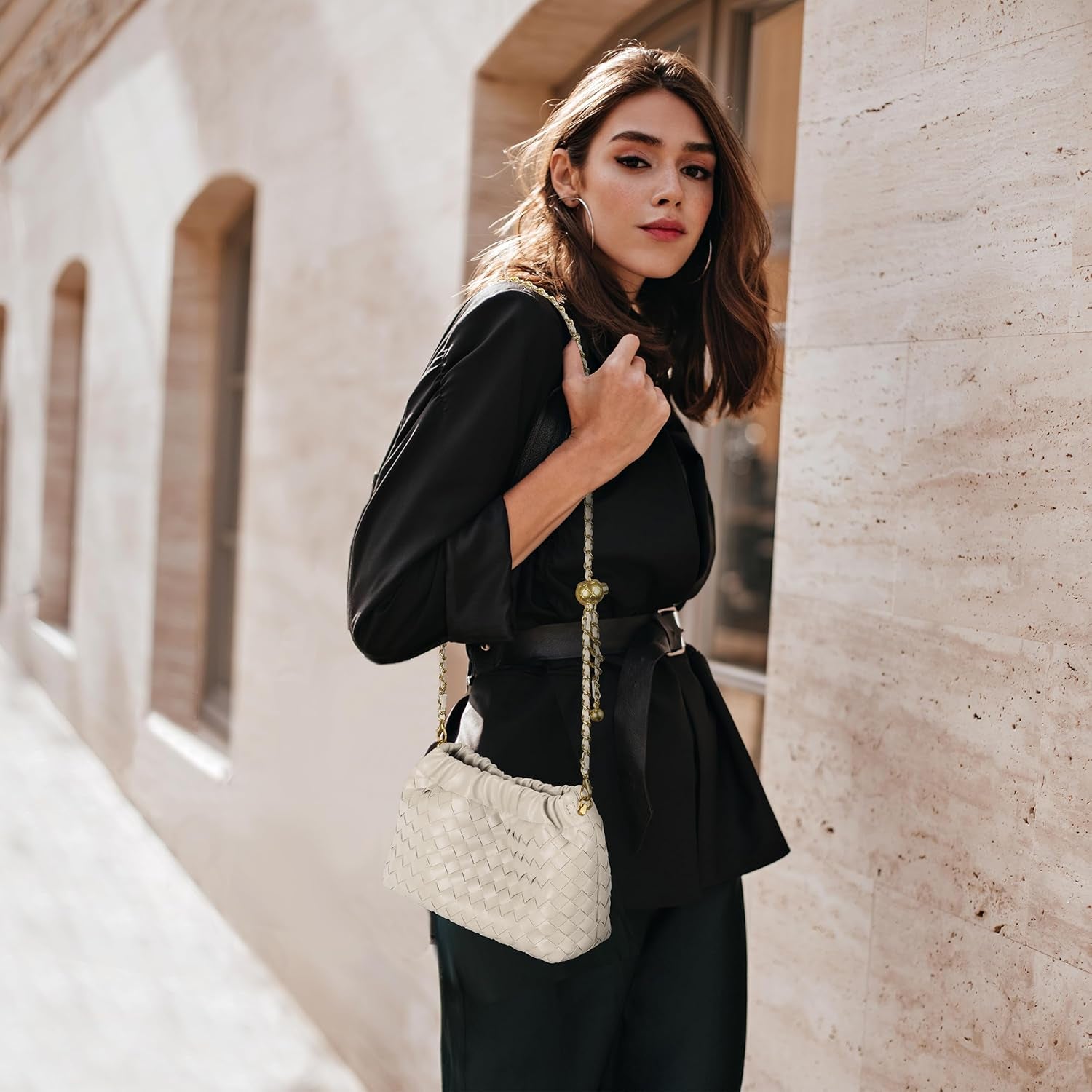Woven Women'S Crossbody Bag & Evening 