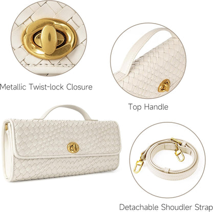 Woven Purse for Women Evening Clutch