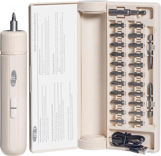 4V Cordless Electric Screwdriver Set