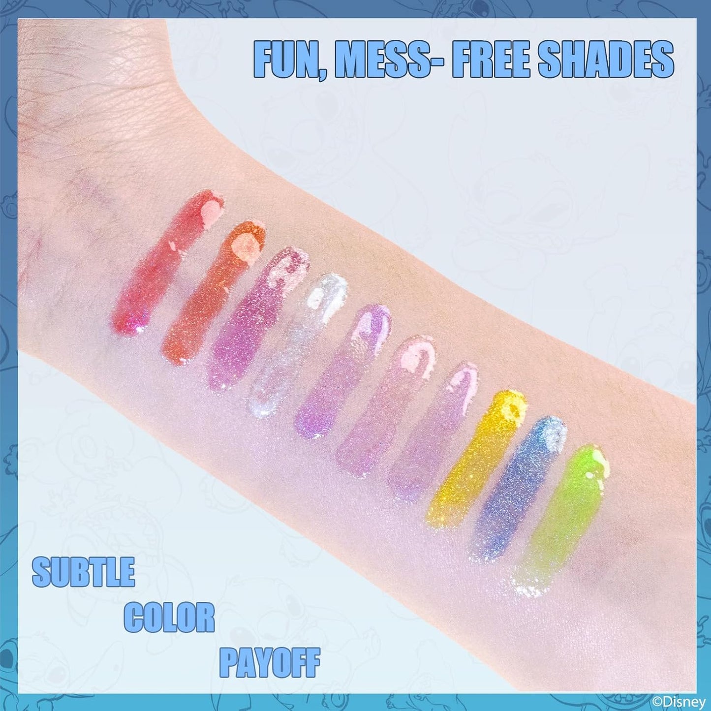 Disney Stitch 10 Piece Plant Based Lip 
