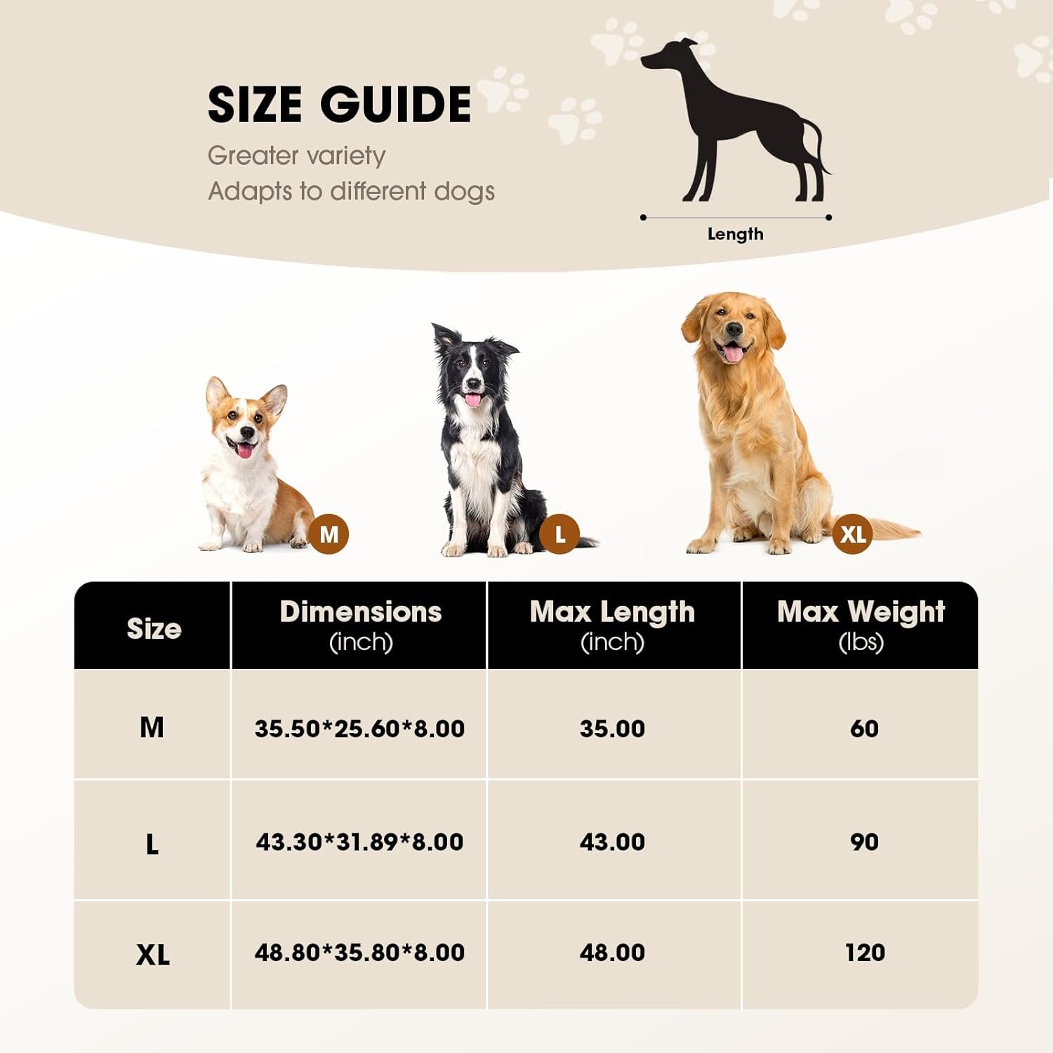 Elevated Dog Bed, Raised Outdoor Dog Bed
