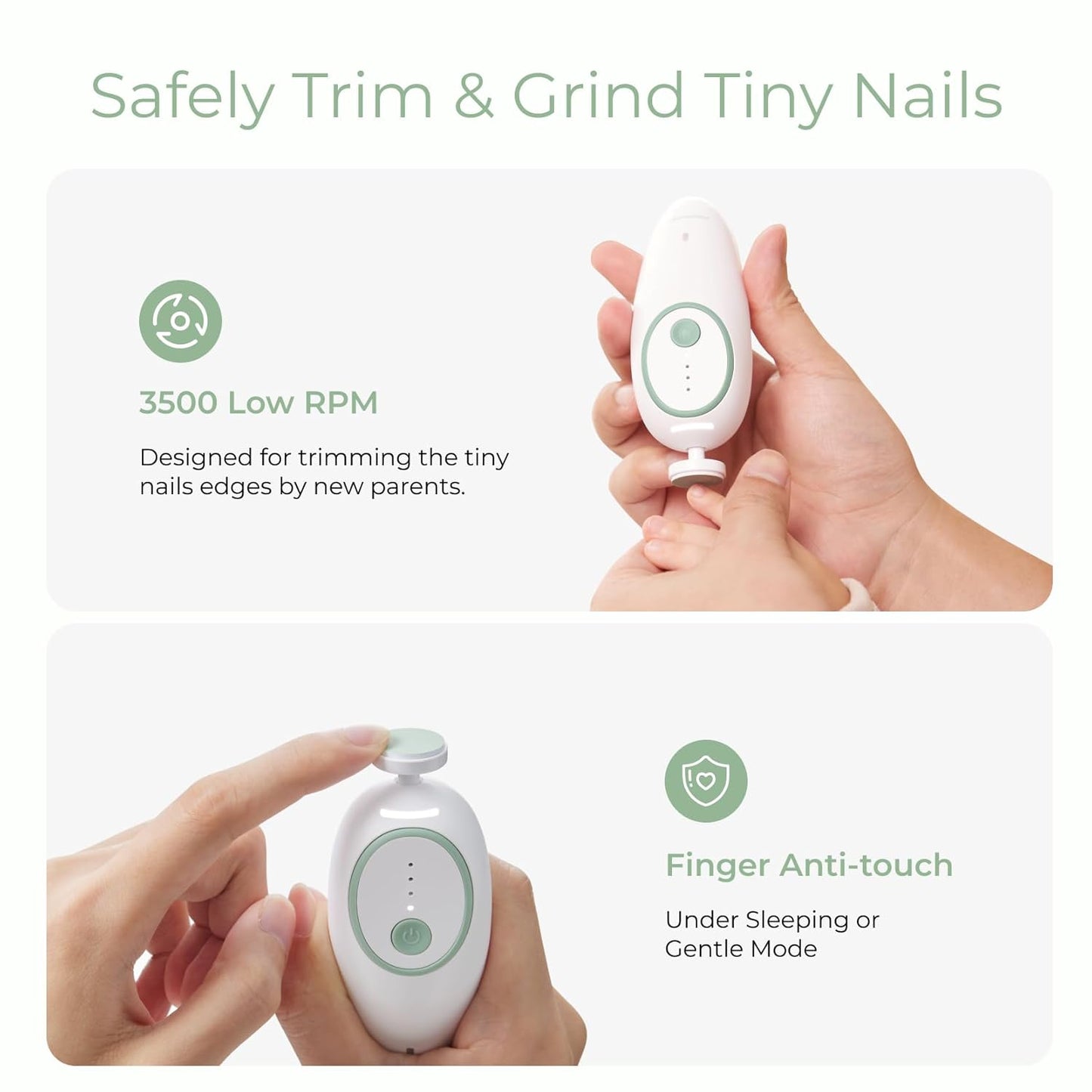 Baby Nail File Electric Nail Trimmer